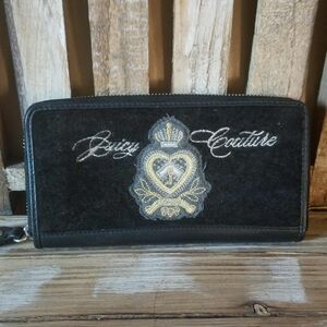 Y2K Vintage Juicy Couture Black Wallet